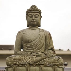 gray concrete statue of a man